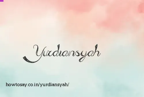 Yurdiansyah