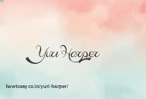 Yuri Harper