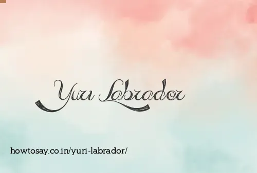 Yuri Labrador