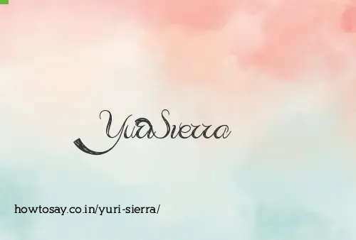 Yuri Sierra