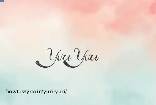 Yuri Yuri