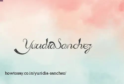 Yuridia Sanchez