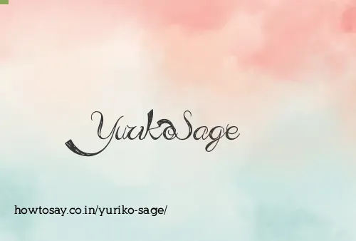Yuriko Sage