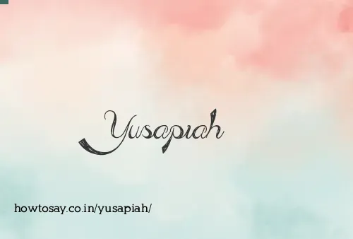 Yusapiah