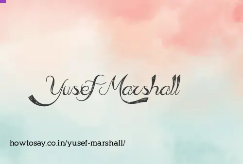 Yusef Marshall