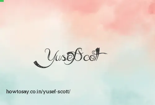 Yusef Scott