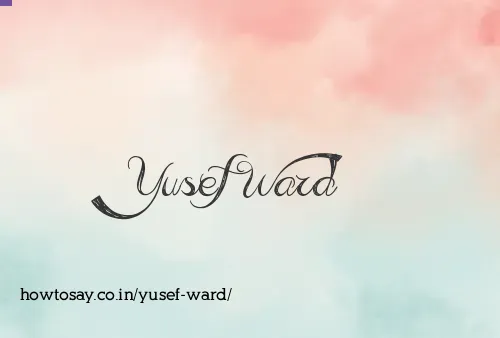 Yusef Ward