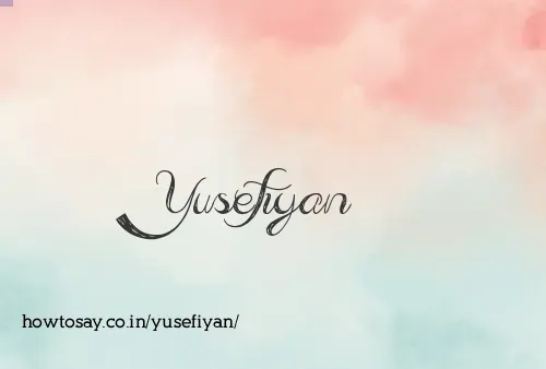 Yusefiyan