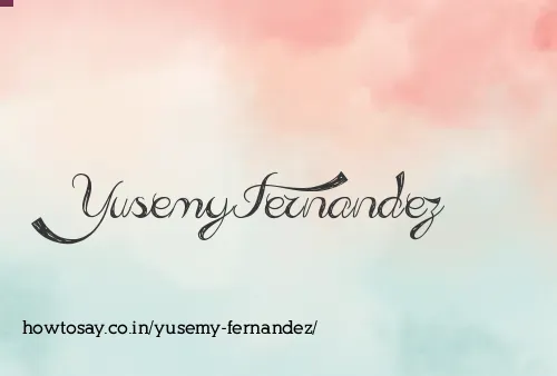 Yusemy Fernandez