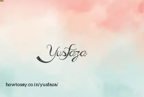 Yusfaza