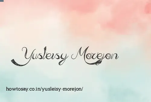 Yusleisy Morejon