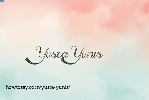 Yusra Yunis
