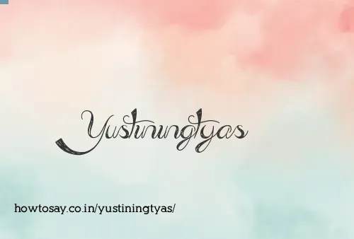 Yustiningtyas