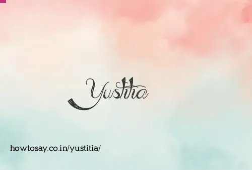 Yustitia