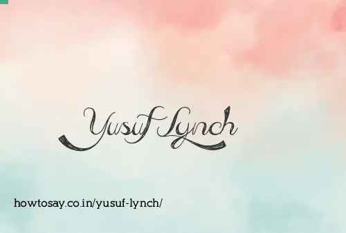 Yusuf Lynch