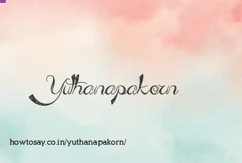 Yuthanapakorn