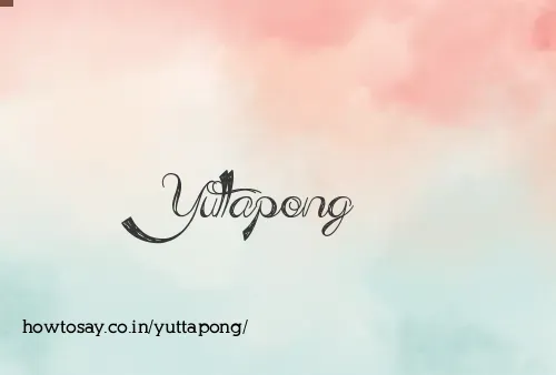 Yuttapong
