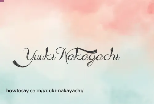 Yuuki Nakayachi