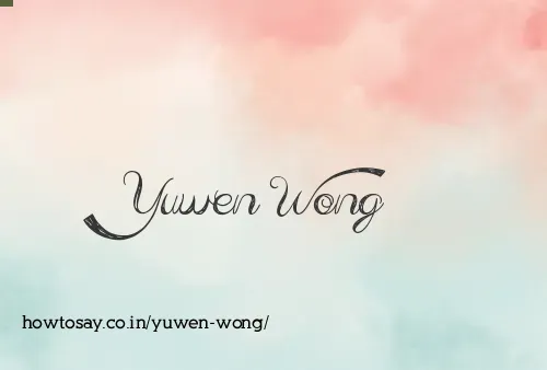 Yuwen Wong