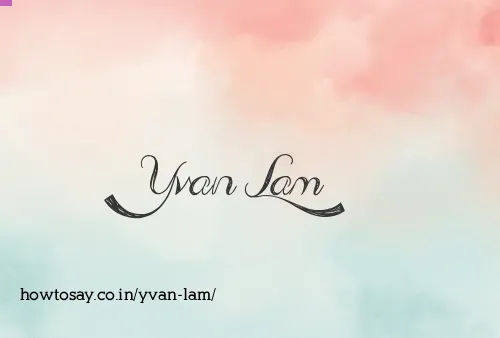 Yvan Lam