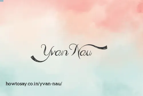 Yvan Nau