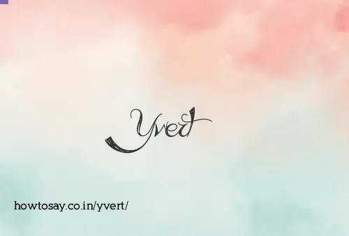 Yvert