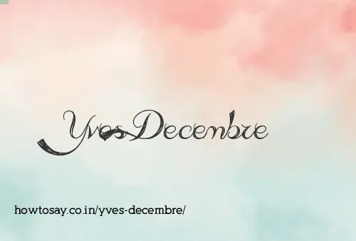 Yves Decembre