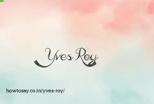 Yves Roy