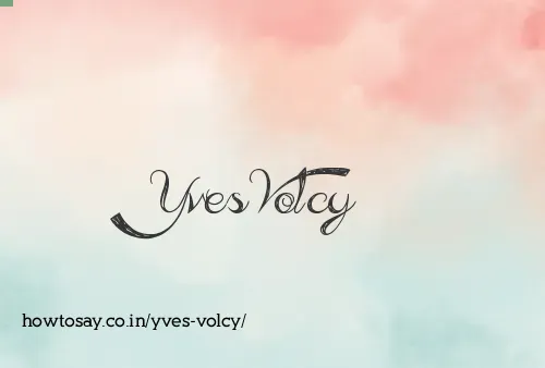 Yves Volcy