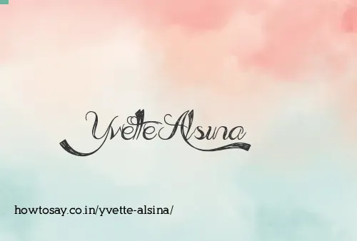 Yvette Alsina