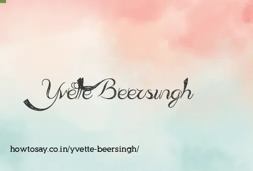 Yvette Beersingh