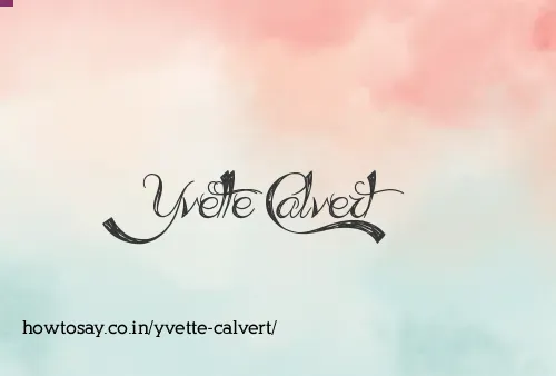 Yvette Calvert