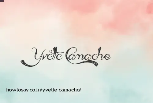 Yvette Camacho