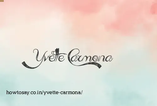 Yvette Carmona