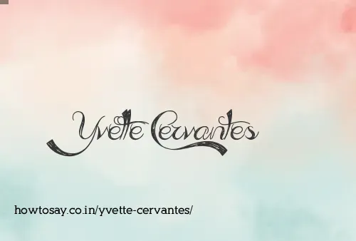 Yvette Cervantes