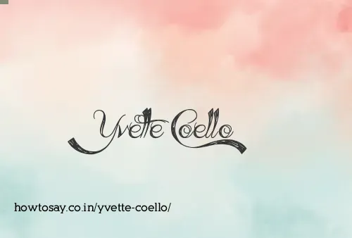 Yvette Coello