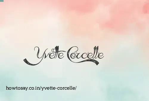 Yvette Corcelle