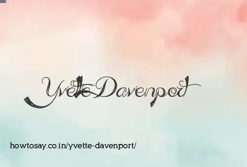 Yvette Davenport