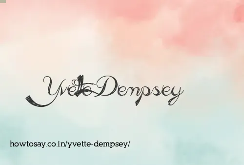 Yvette Dempsey
