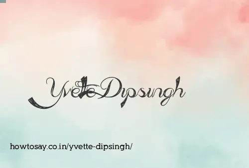 Yvette Dipsingh
