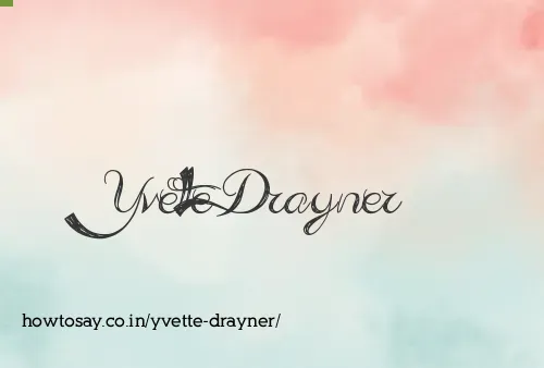 Yvette Drayner