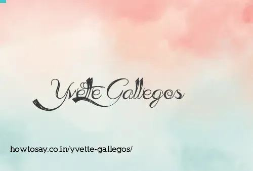 Yvette Gallegos