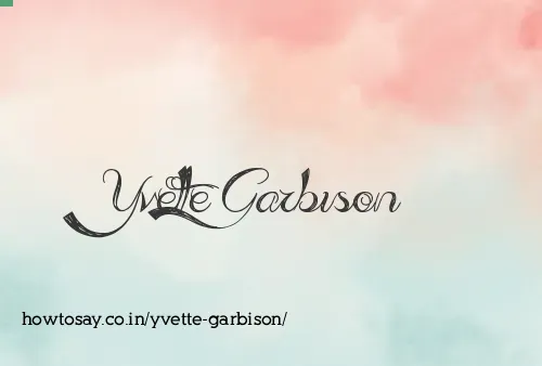 Yvette Garbison