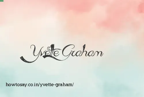 Yvette Graham