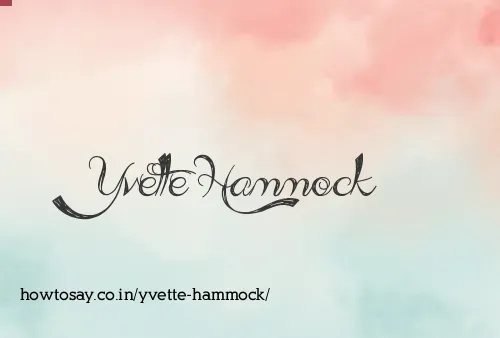 Yvette Hammock