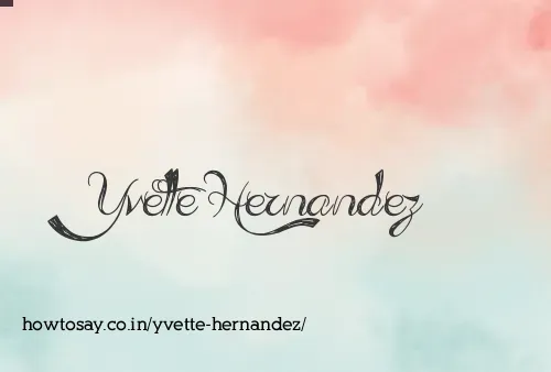 Yvette Hernandez