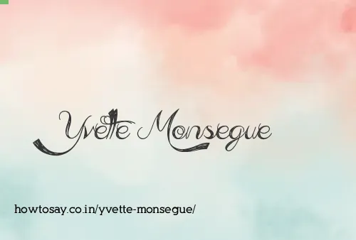 Yvette Monsegue