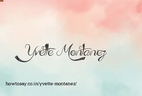 Yvette Montanez