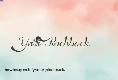 Yvette Pinchback