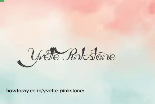 Yvette Pinkstone